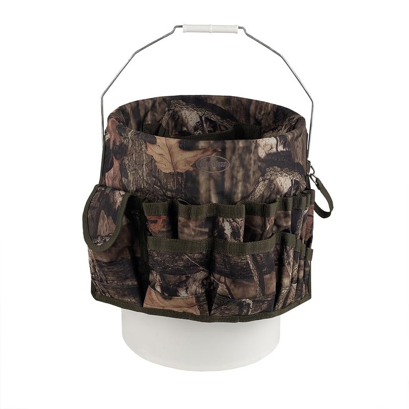 Bucket Boss - Camo Bucketeer Bucket Tool Organizer (Fits 5 Gallon Bucket), Bucket Organization (85030), Mossy Oak Camo - Image 1